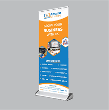 Broad Base Roll Up Stand Novelty