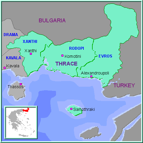 Where Was Ancient Thrace.