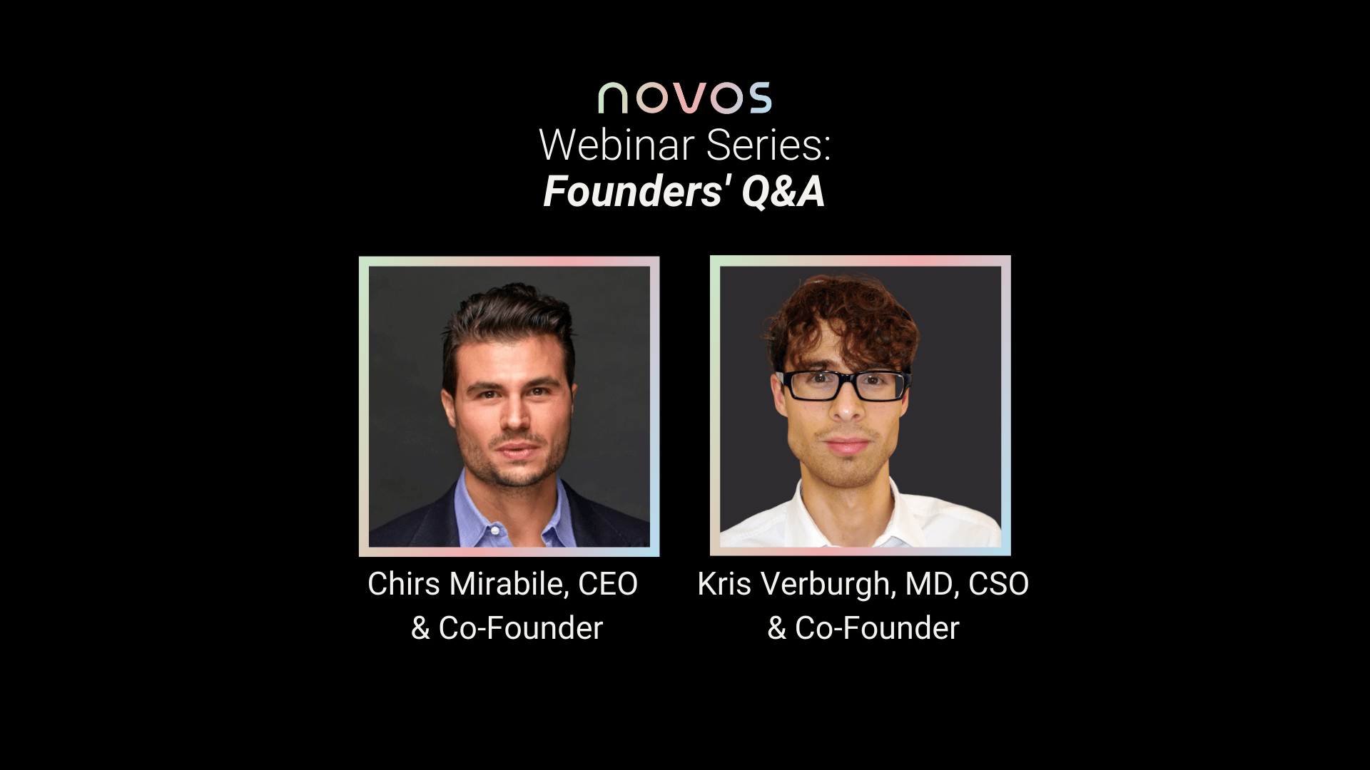 NOVOS Founders’ Longevity Q&A March 2022