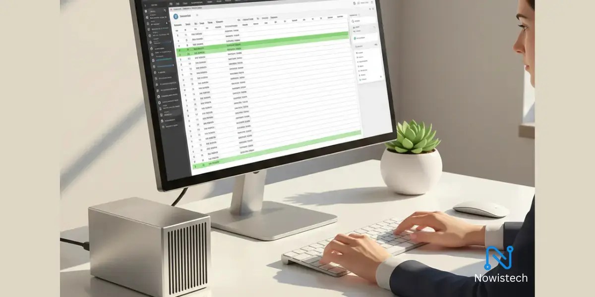 Best Silent Mini PC on a clean workspace, showcasing a compact fanless design for quiet professional computing.