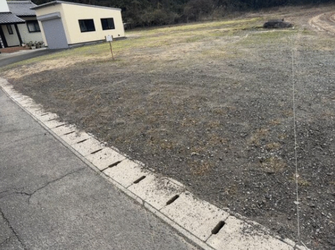 【土地】宇土市立岡町 ４２０万円の外観