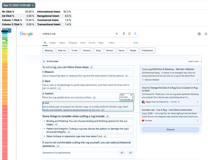 Monitoring AI Overviews in Nozzle | Nozzle