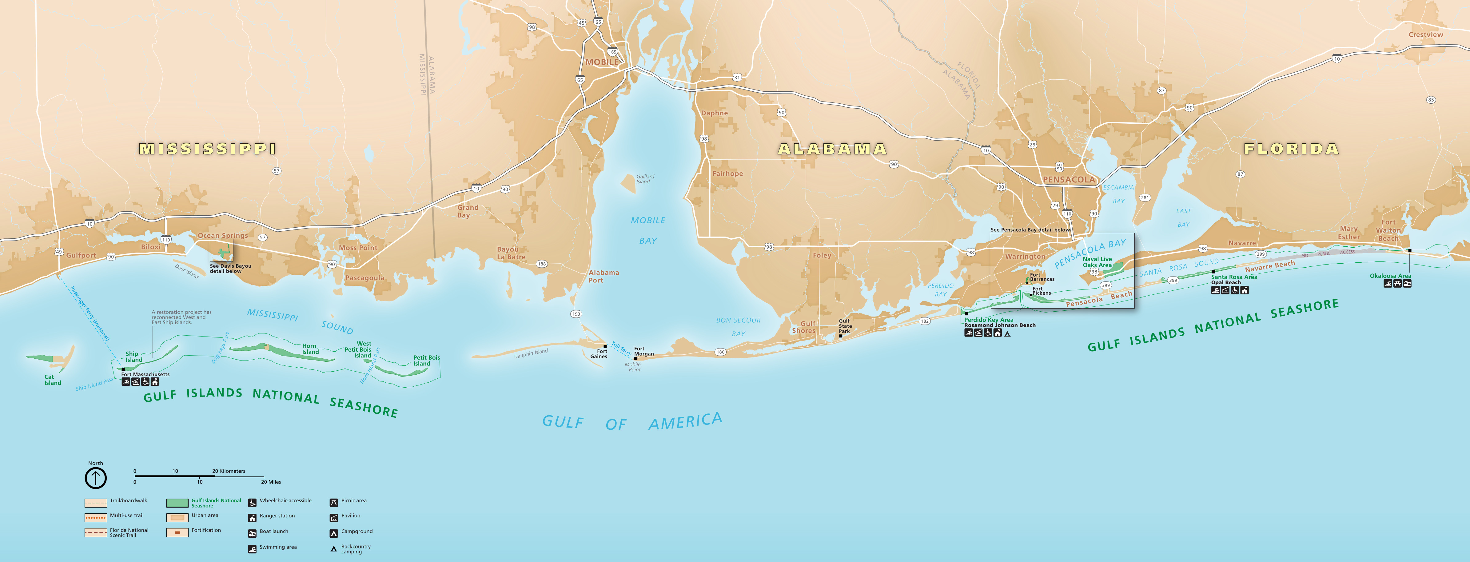 Gulf Islands Maps NPMaps Free National Park Maps Gulf Islands Map 