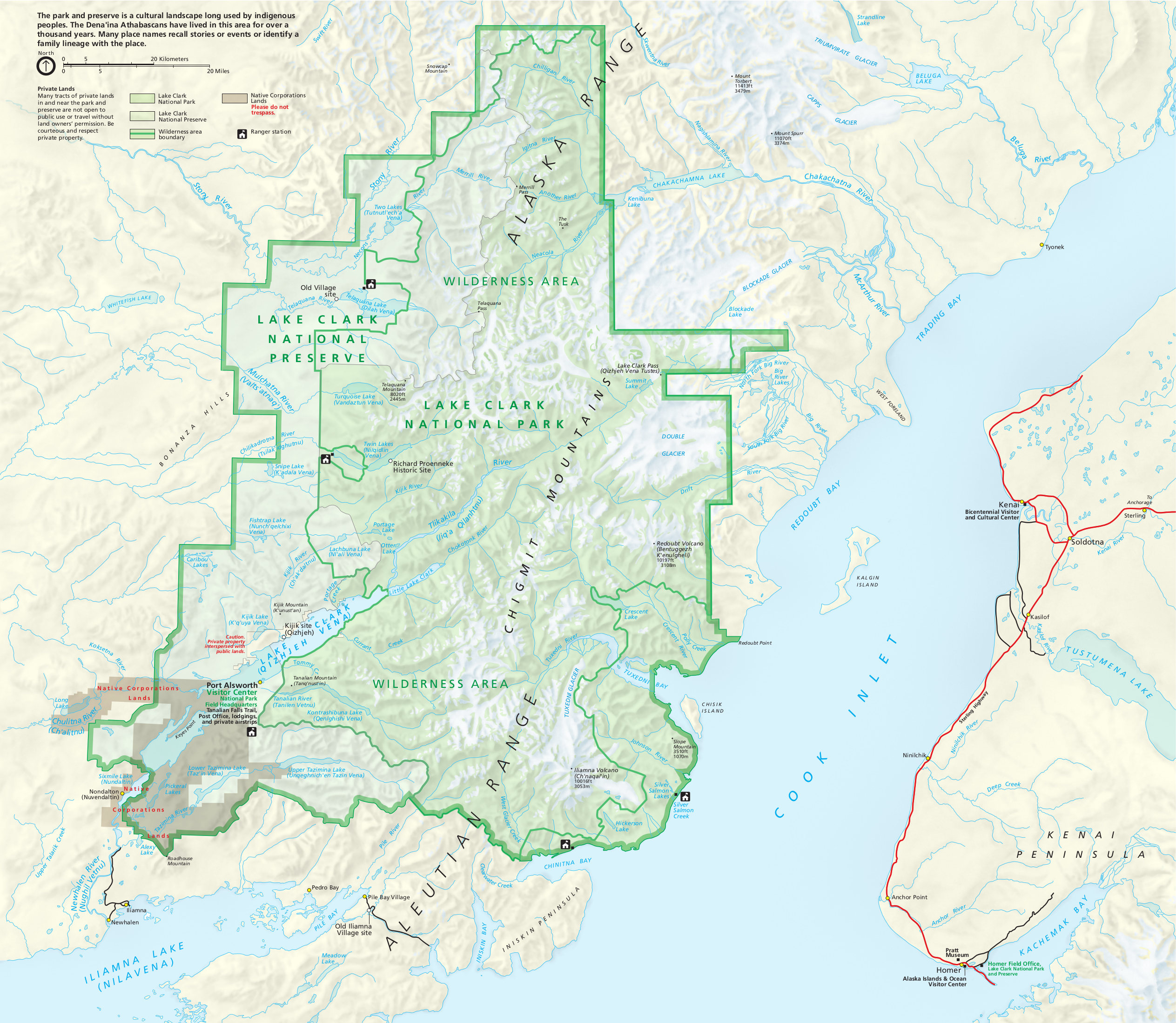 Lake Clark Maps NPMaps Com Just Free Maps Period Lake Clark Map 