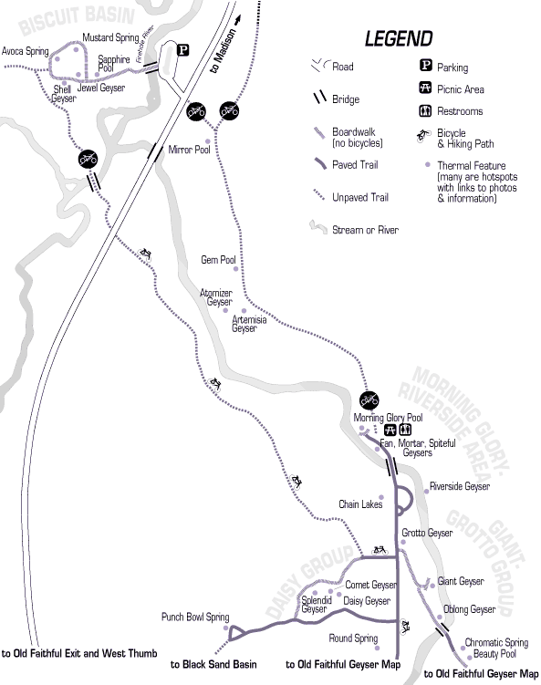 yellowstone maps npmapscom just free maps period