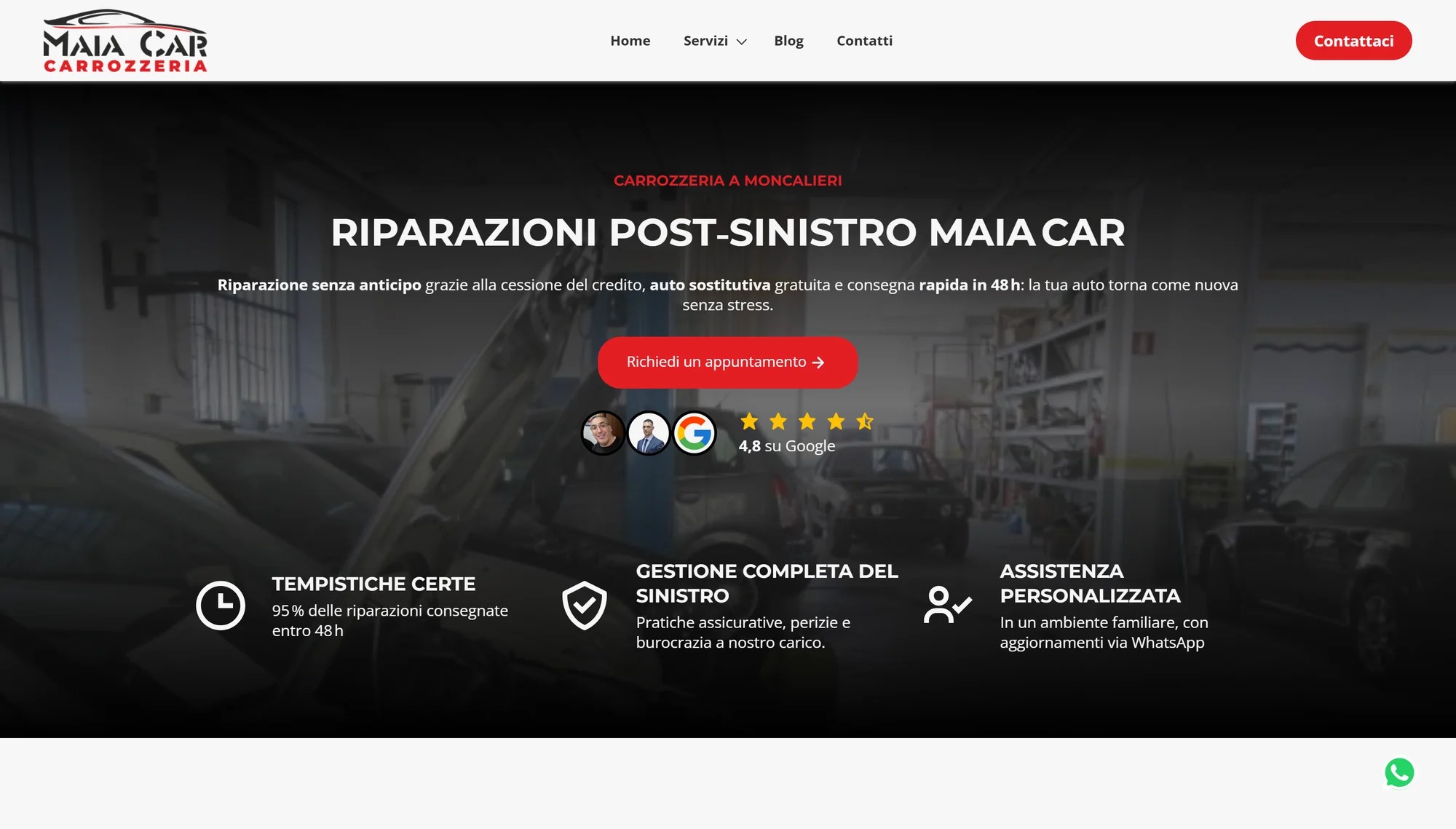 Home del sito Maia Car