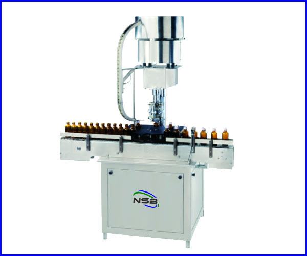 Ropp Capping Machine I Adelphi Manufacturing - Elegant Vintage Wallpaper - Retina