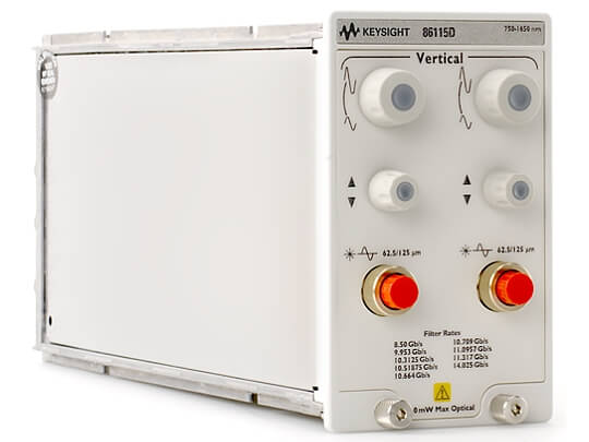 Keysight (formerly Agilent T&M) 86115D 20/34 GHz Module For High-Volume/Parallel Optical Transceiver Test