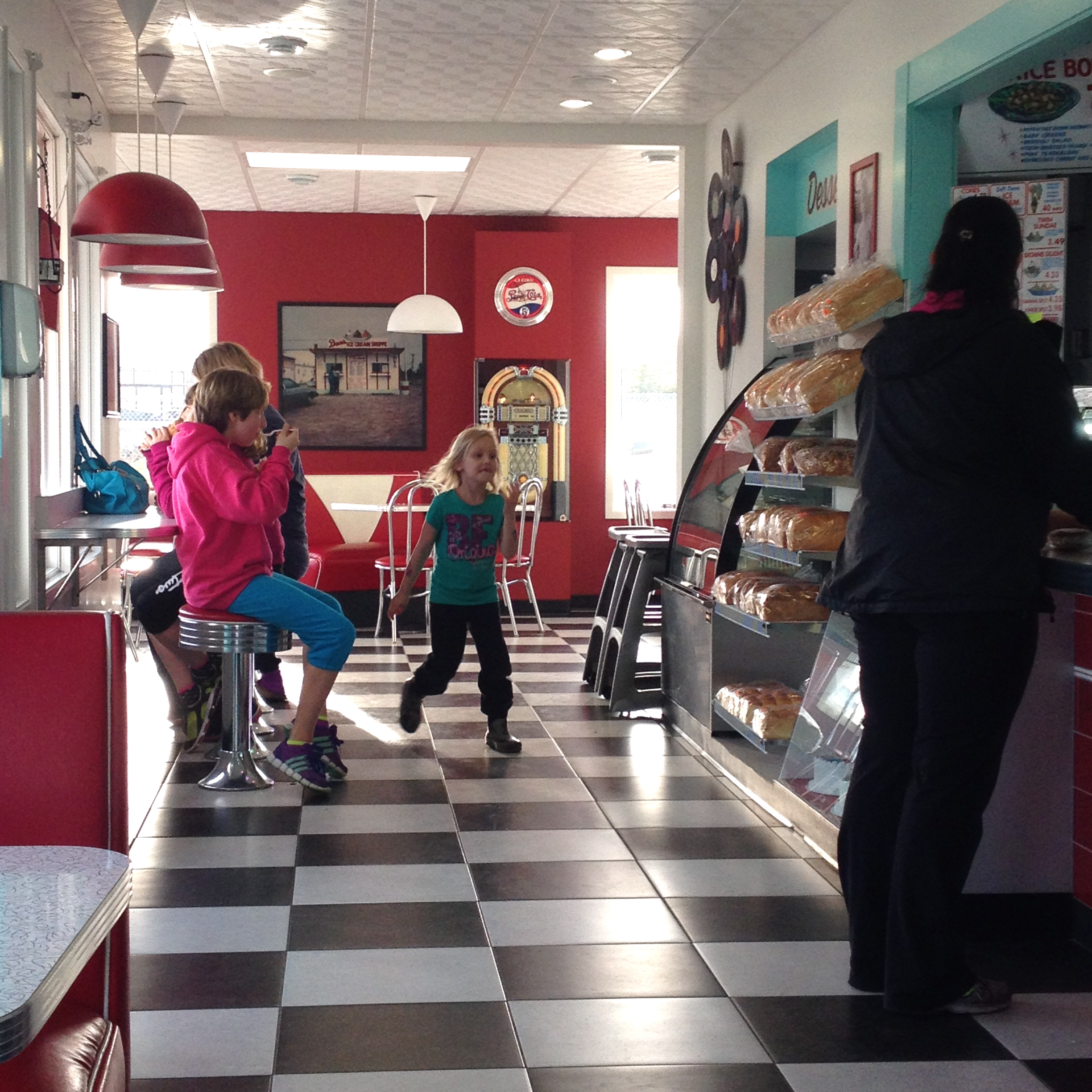 Dan's Ice Cream Shoppe in Barrington Passage serves up classic treats and eats with a 50s flair.