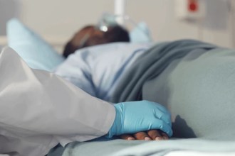 Man Hospitalized