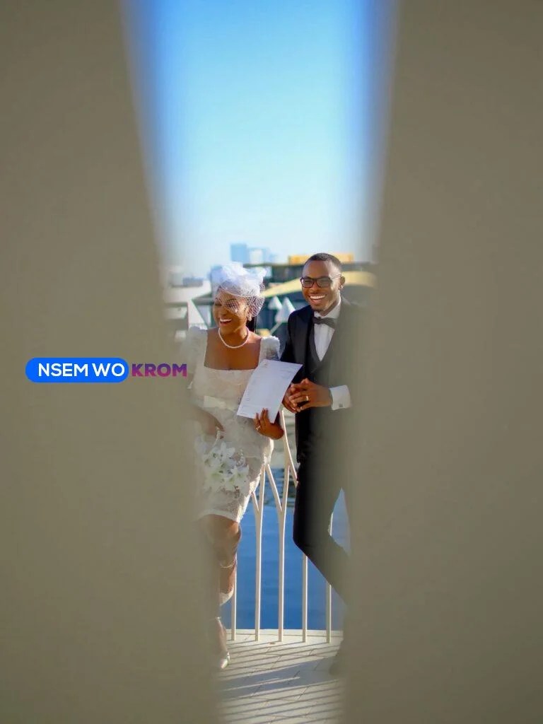 Anita Akua Akuffo and Opoku Sanaa in Abu Dhabi