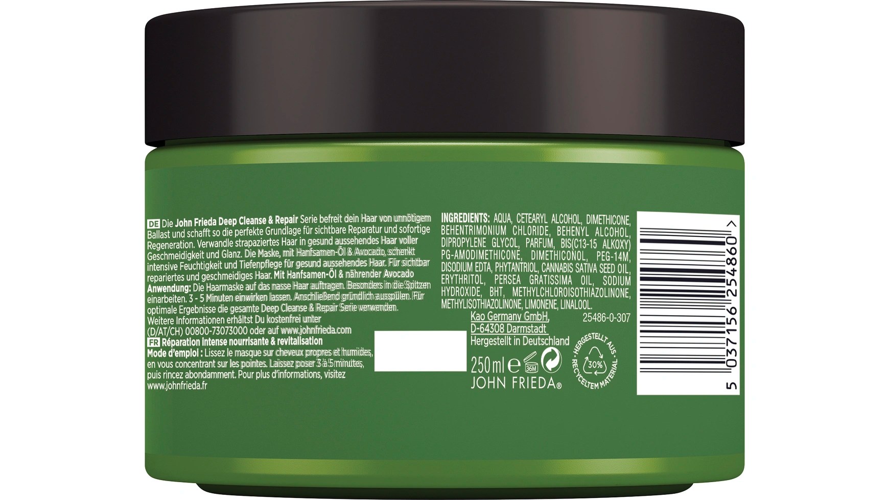 John_Frieda_Deep_Cleanse__Repair_Masque_from_JOHN_FRIEDA_-_250ml_2.webp