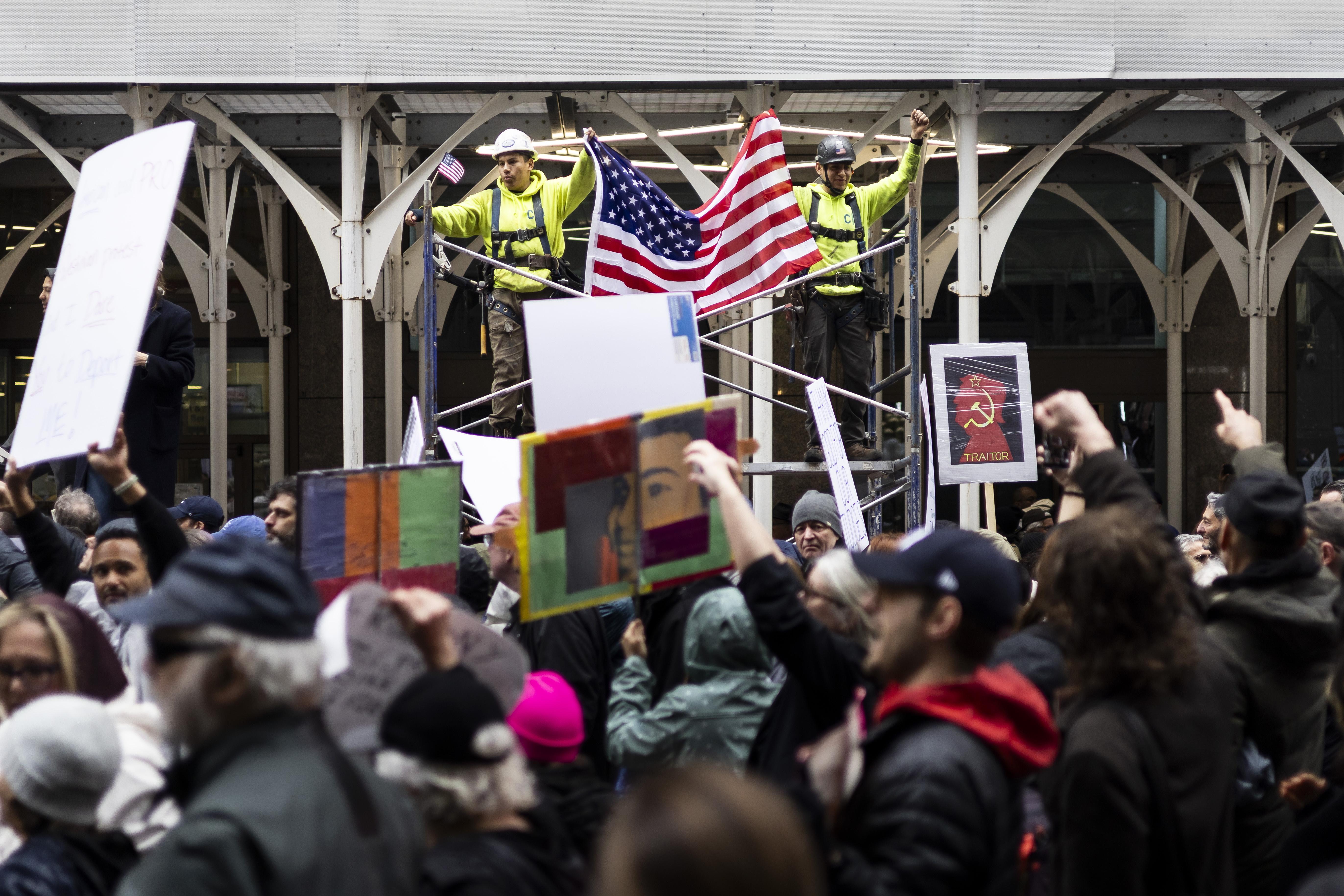 Protests against Trump and Musk Sweep US & Europe Berlin Protest