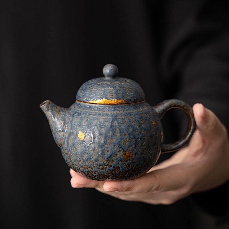 空寂齋青銅釉思婷茶壺- 南山居