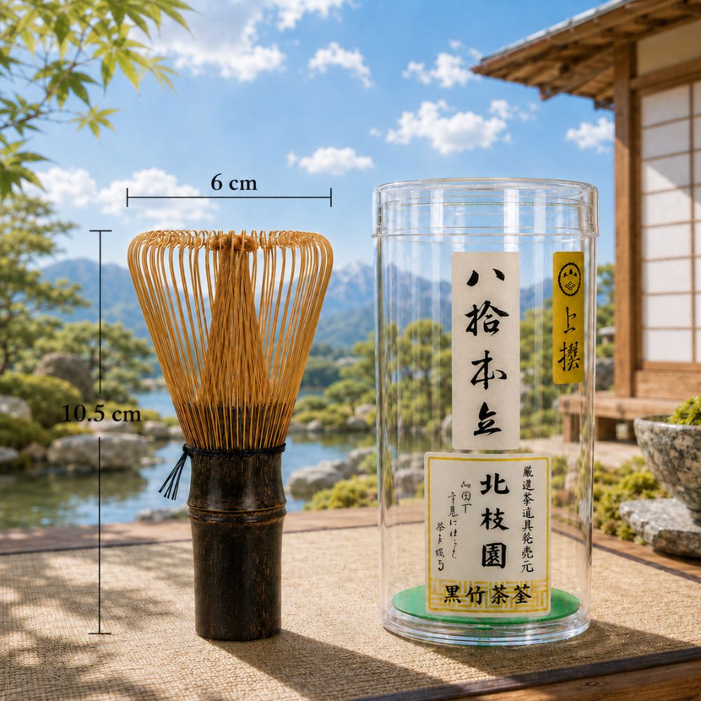 日本北枝園百本立黑竹茶筅系列- 南山居