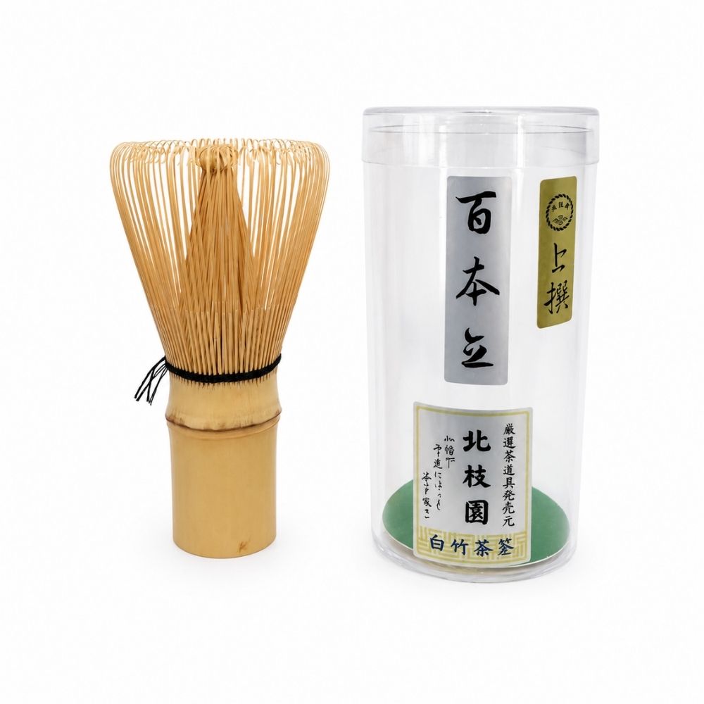 日本北枝園百本立白竹茶筅系列- 南山居
