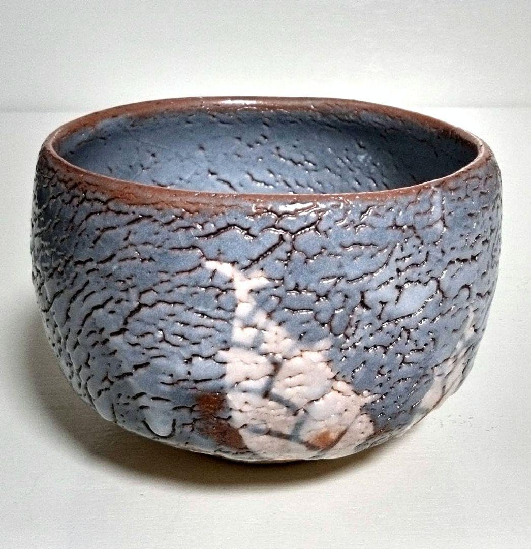 美濃焼志野　鼠志野　抹茶椀 鼠志野抹茶碗/ 日本志野燒- 南山居