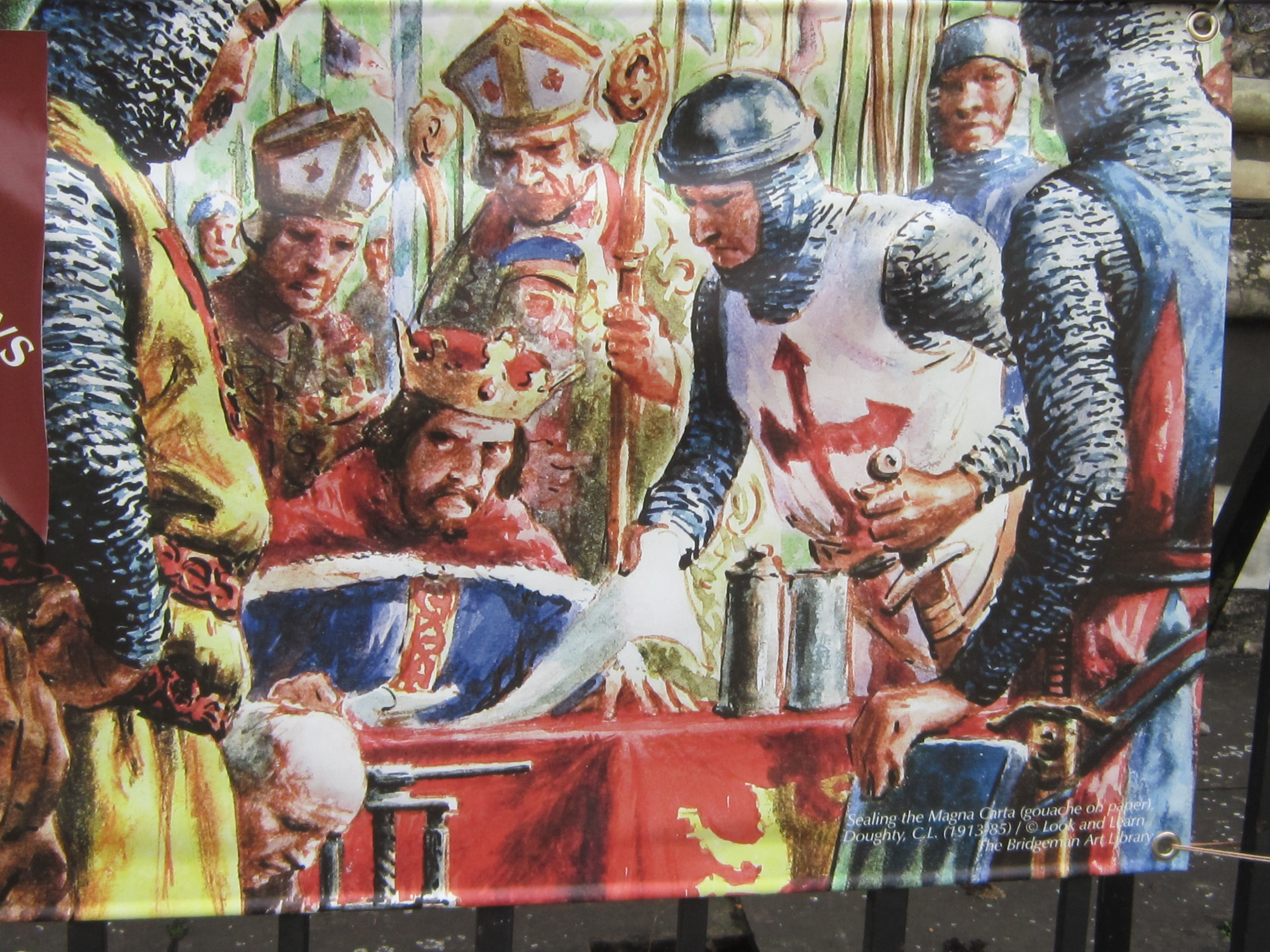 King John signing the Magna Carta