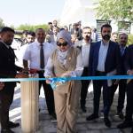 The President of the Northern Technical University inaugurates the solar energy system at the Polytechnic College in Hawija.