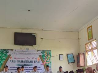 Peringatan Hari Besar Islam, MA Miftahussalam Gelar Pengajian Isra’ Mi’raj Nabi Muhammad Saw