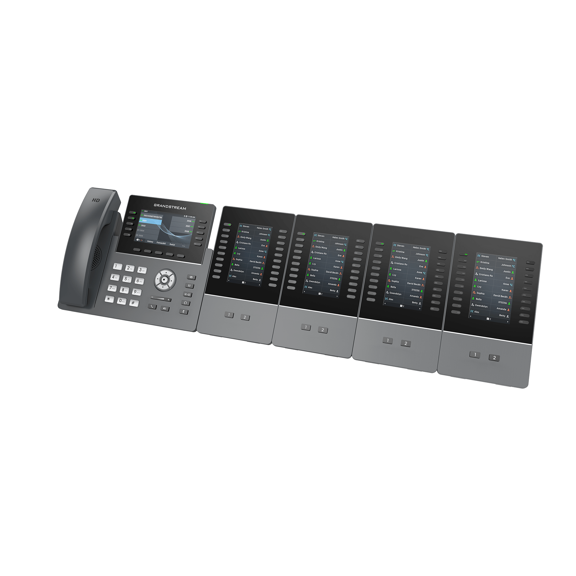 Grandstream GRP2615_ext_multiple