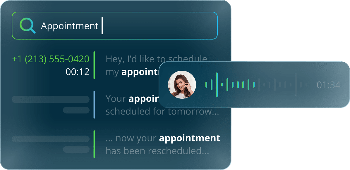 Transcript Search