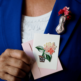 The lapel pin as advertised on www.awishforyou.net