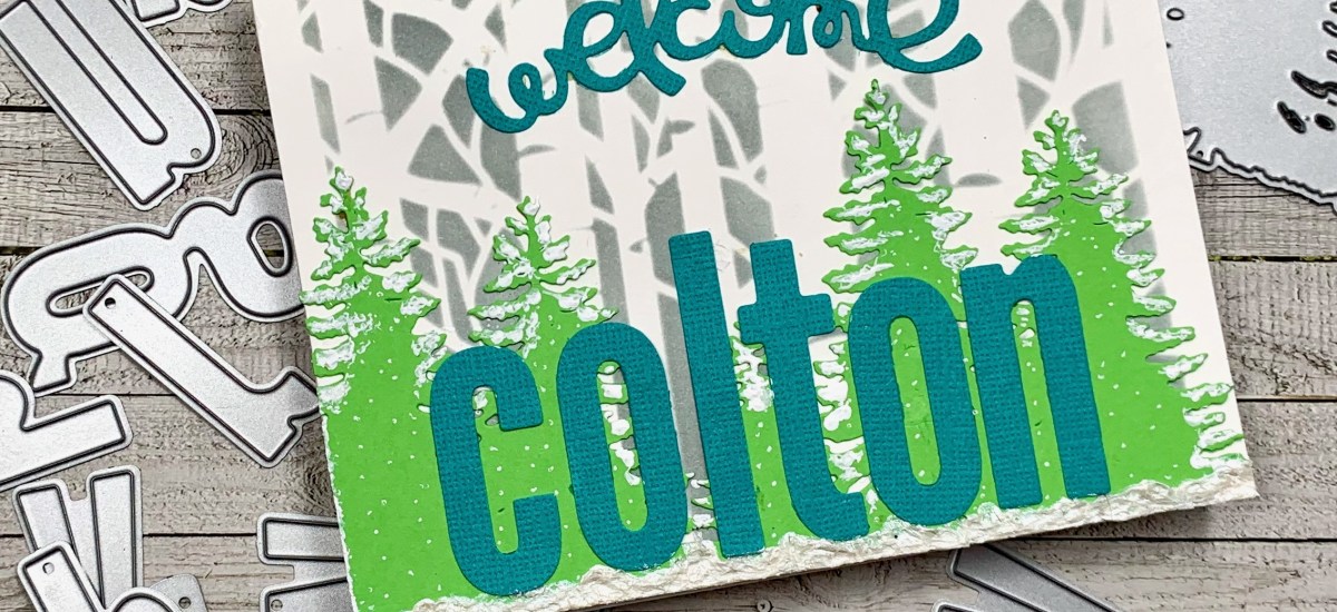Welcome Baby! | Personalizing Baby Cards