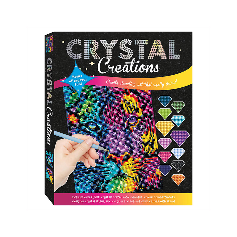 Crystal Creations: Neon Tiger