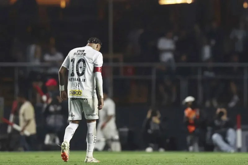 Neymar vive la derrota más dura de su carrera: Santos cae 0-6 ante Vasco da Gama en casa