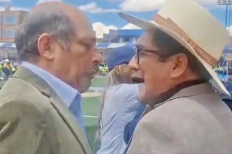 Héctor Valer, ex primer ministro de Perú, protagoniza incidente con periodista en Puno