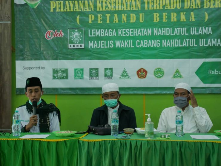 Peduli Kesehatan Warga NU, LKNU Gapura Adakan Petandu Berka