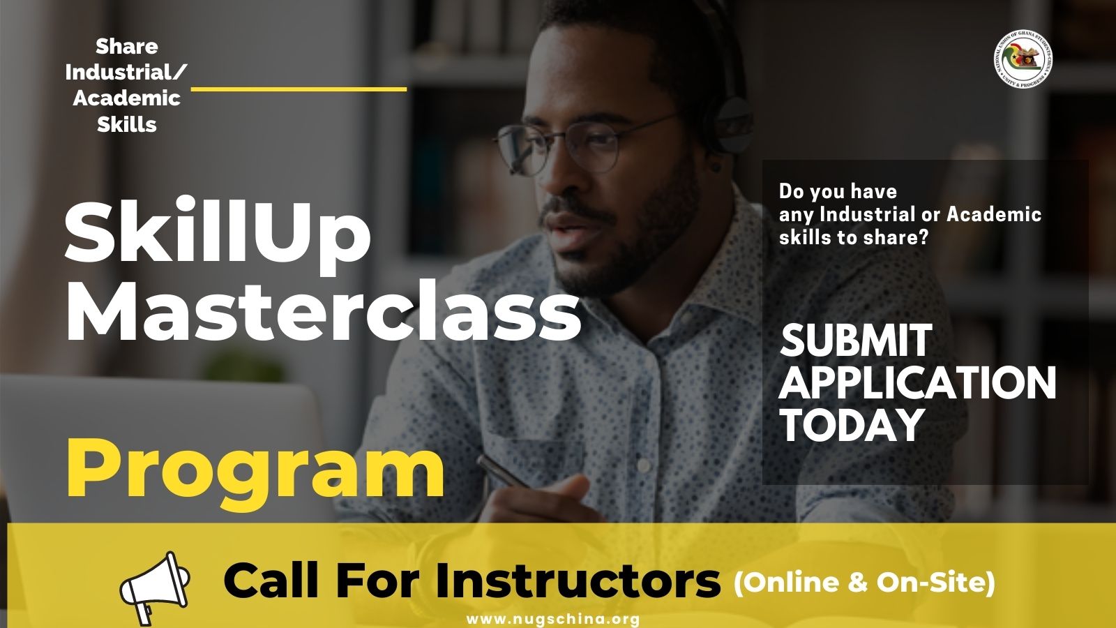 Call For Instructors