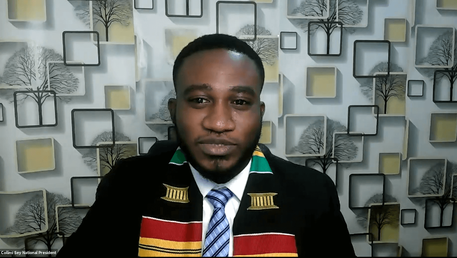 Handing Over Speech Delivered By Collins Sey NUGS-China President 2020/2021