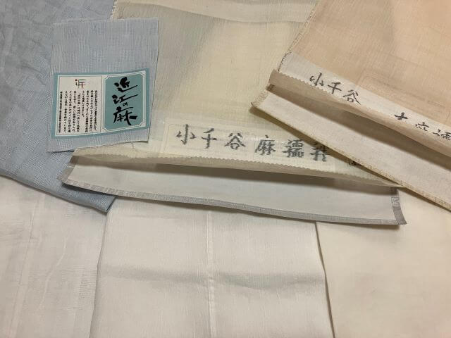 麻の長襦袢で夏着物をもっと涼しく、もっと快適に