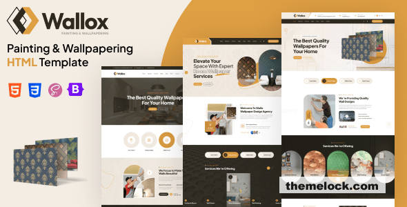 Wallox v1.0 - Painting & Wallpapering HTML Template