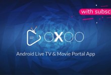 OXOO Android video streaming app with subscription system and admin dashboard