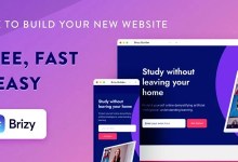Brizy Pro WordPress builder plugin drag and drop page editor interface dashboard