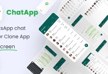 WhatsApp Clone Flutter app with realtime chat audio call video call and admin panel
