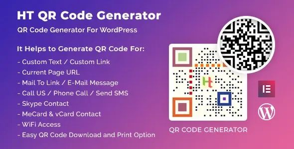 Ht Qr Code Generator For Wordpress 2 3 7 - Best Dark Photos in HD