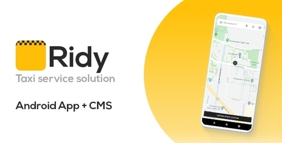 Ridy v3.6 – Taxi Application Android + Dashboard Source Code