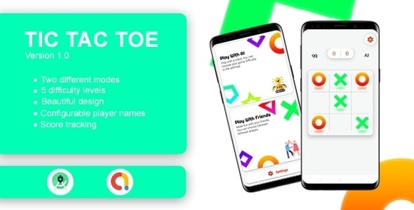 Tic Tac Toe Game with AdMob v1 – Android App Source