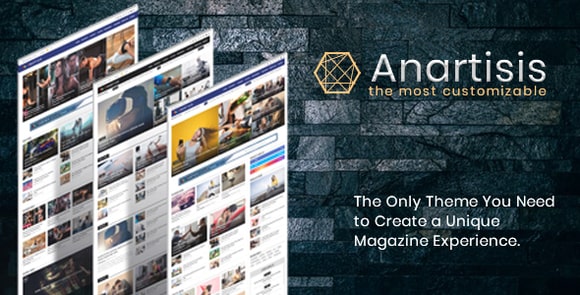 Anartisis v1.7.3 – News & Magazine Blogger Theme FREE