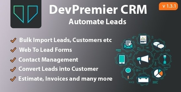 DevPremier CRM Convert Leads Into Customers Nulled