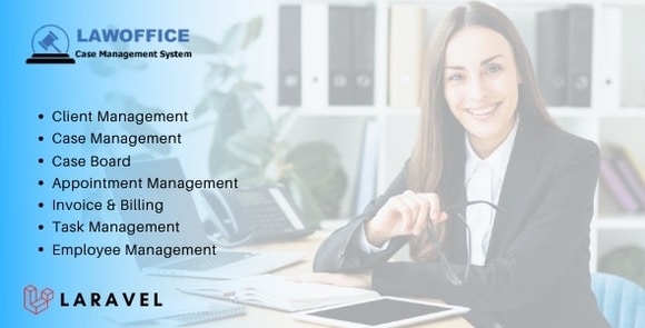 LawOffice v1.0 – Case Management System for Lawyer Website Script