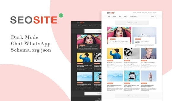 Download #Seosite v1.2 (Premium) SEO Friendly Responsive Blogger Template
