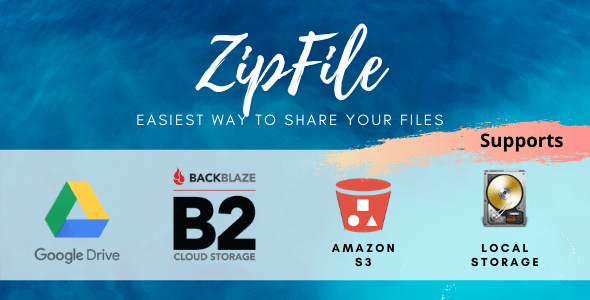 ZipFile File Sharing Made Easy Nulled PHP Script