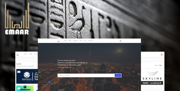 Download #Emaar – Real Estate Agency Directory System PHP Script