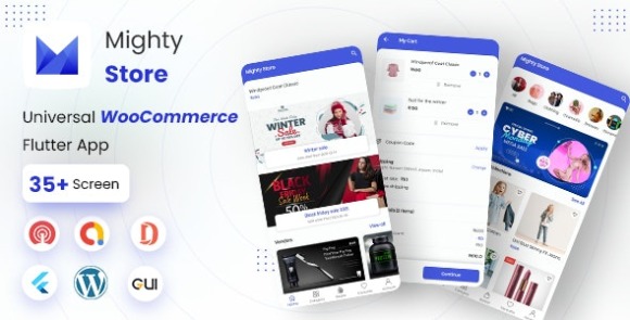 MightyStore Dokan Multi Vendor v5.0 – Flutter E-commerce Full App Source Code