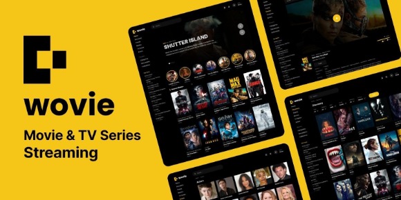 Wovie Movie and TV Series Streaming Platform PHP Script